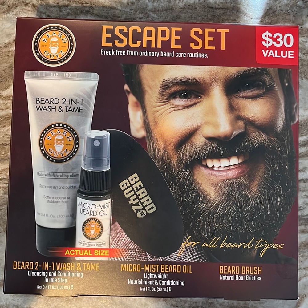 Beard grooming kit